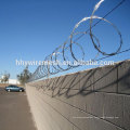 galvanized razor blade wire BTO22 concertina razor wire military razor wire